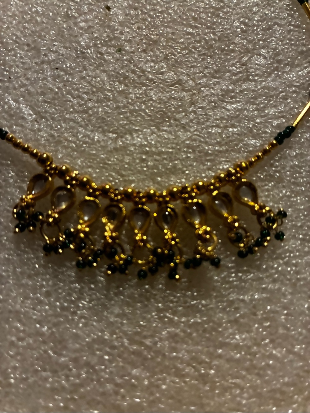 Classic Gold and black Pendant Necklace - Women Jewelry